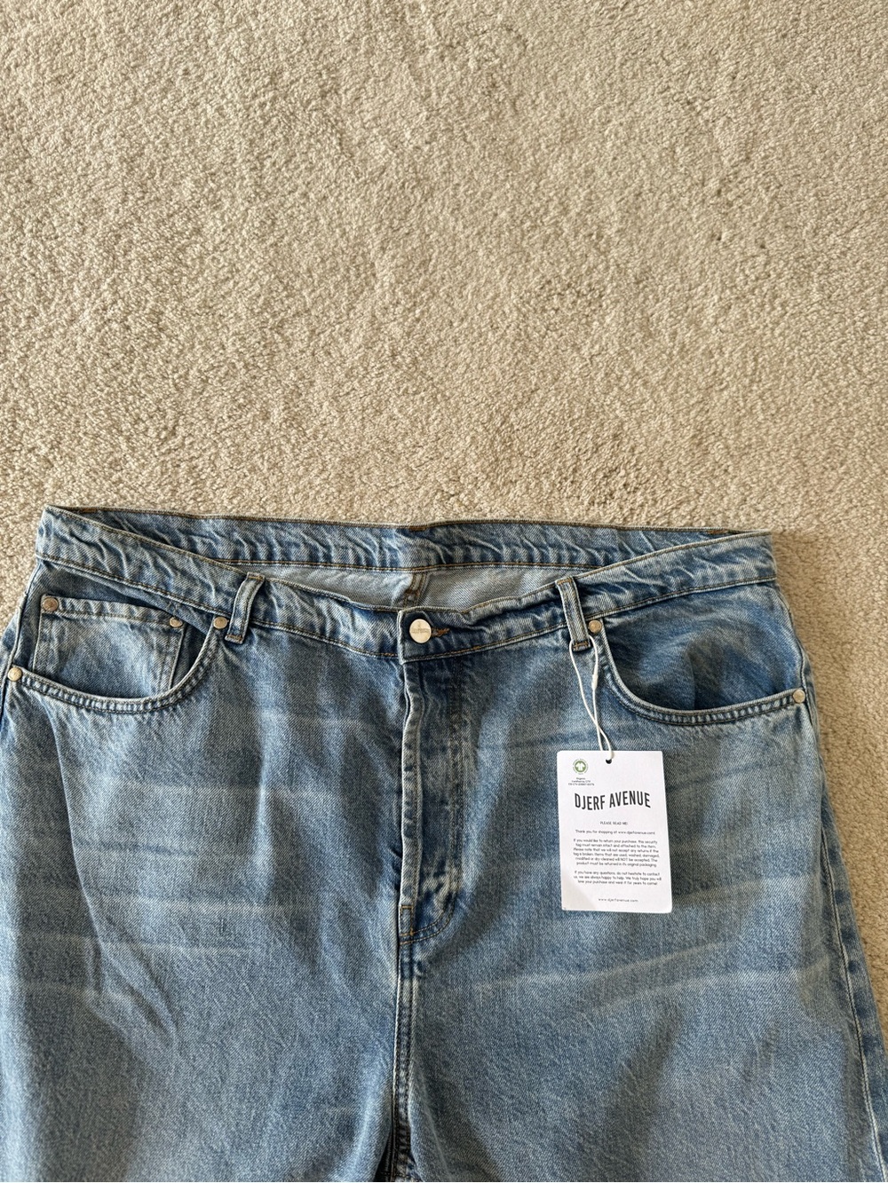 Djerf Avenue NWT Relaxed Jeans - Picture 7 of 10